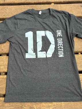 1D Graphic Tee - Dark Gray